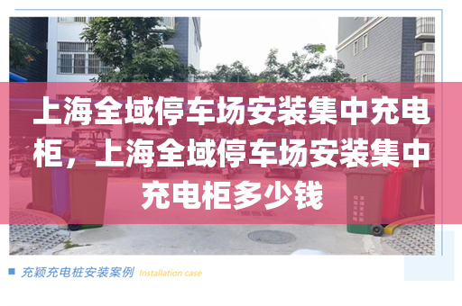 上海全域停车场安装集中充电柜，上海全域停车场安装集中充电柜多少钱