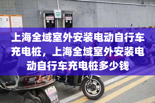 上海全域室外安装电动自行车充电桩，上海全域室外安装电动自行车充电桩多少钱