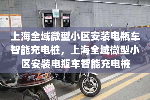上海全域微型小区安装电瓶车智能充电桩，上海全域微型小区安装电瓶车智能充电桩