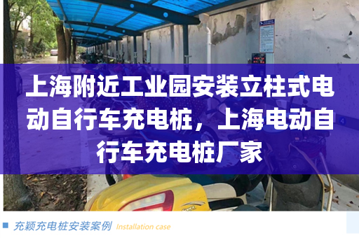 上海附近工业园安装立柱式电动自行车充电桩，上海电动自行车充电桩厂家