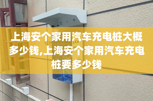 上海安个家用汽车充电桩大概多少钱,上海安个家用汽车充电桩要多少钱