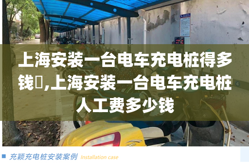 上海安装一台电车充电桩得多钱​,上海安装一台电车充电桩人工费多少钱