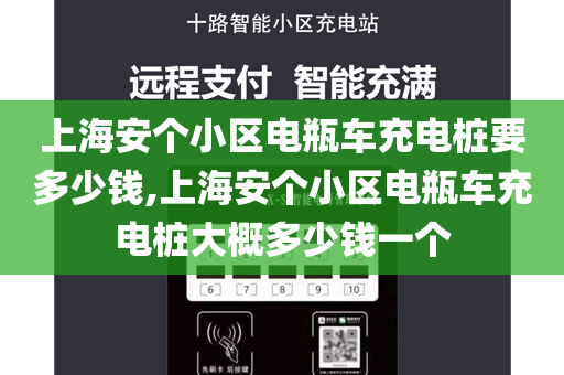 上海安个小区电瓶车充电桩要多少钱,上海安个小区电瓶车充电桩大概多少钱一个