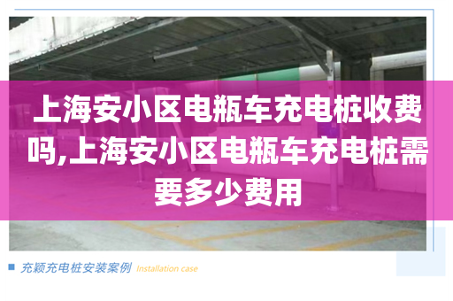 上海安小区电瓶车充电桩收费吗,上海安小区电瓶车充电桩需要多少费用