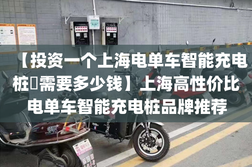 【投资一个上海电单车智能充电桩​需要多少钱】上海高性价比电单车智能充电桩品牌推荐