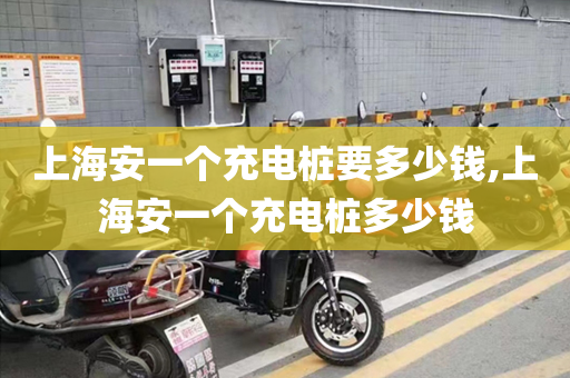 上海安一个充电桩要多少钱,上海安一个充电桩多少钱